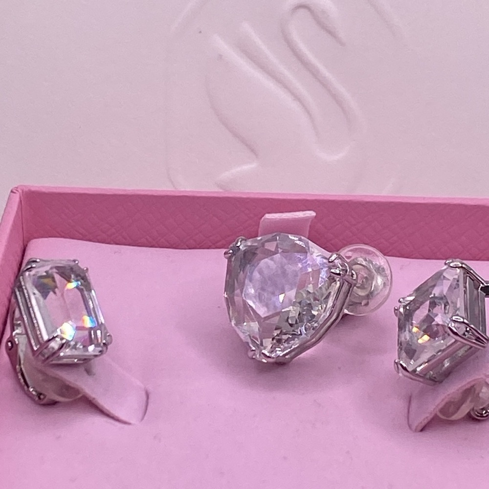 Swarovski Millenia Ear Clip Earrings - Picture 7 of 7